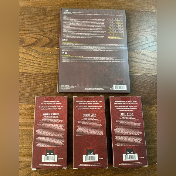 NYX Chilling Adventures of Sabrina Spellbook Palette Complete SET! - Picture 4 of 9